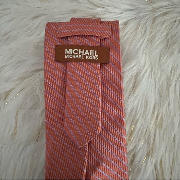 Michael Kors Striped Silk Tie - Picture 3 of 4